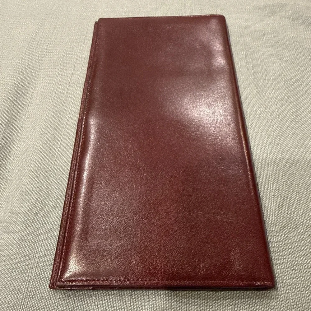 Vintage Sea Goddess Cruises Limited Leather Travel Document Holder